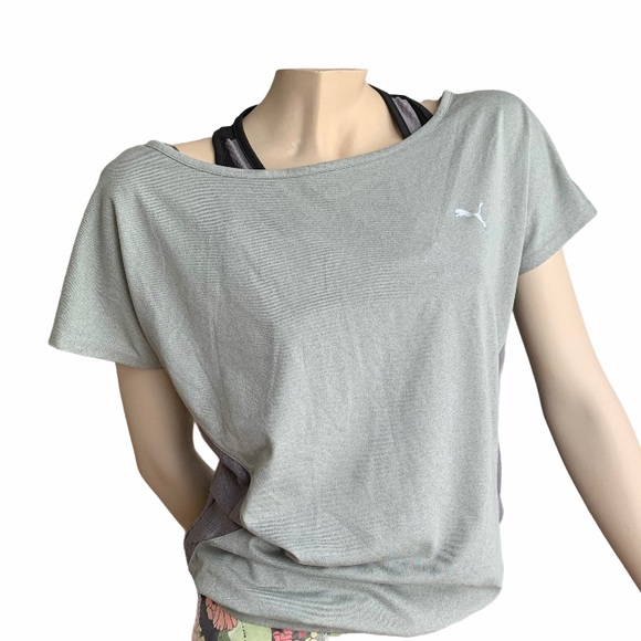 🦋✨ 2/15$ TOPS ✨🦋 Puma 2 in 1 athletic top - Picture 1 of 5